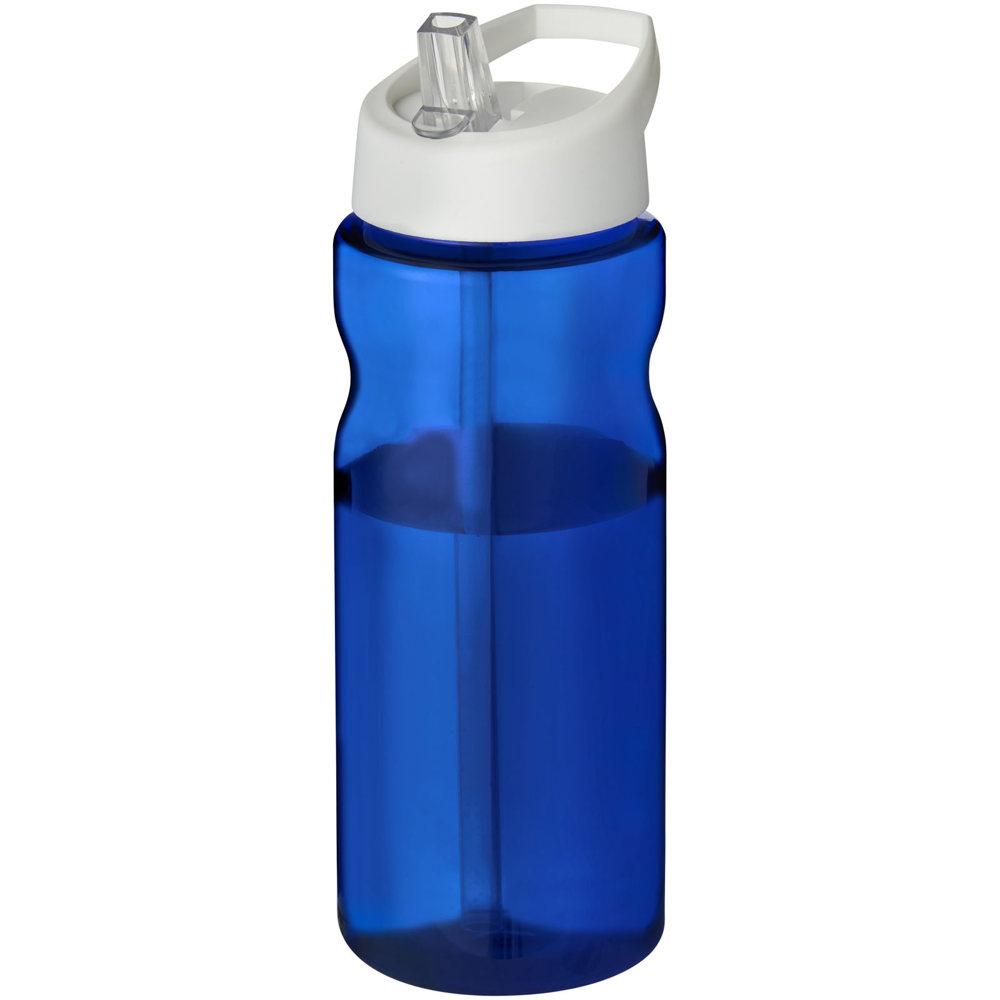 H2O Active® Base Tritan™ 650 mlsportfles met tuitdeksel - Blauw, Wit