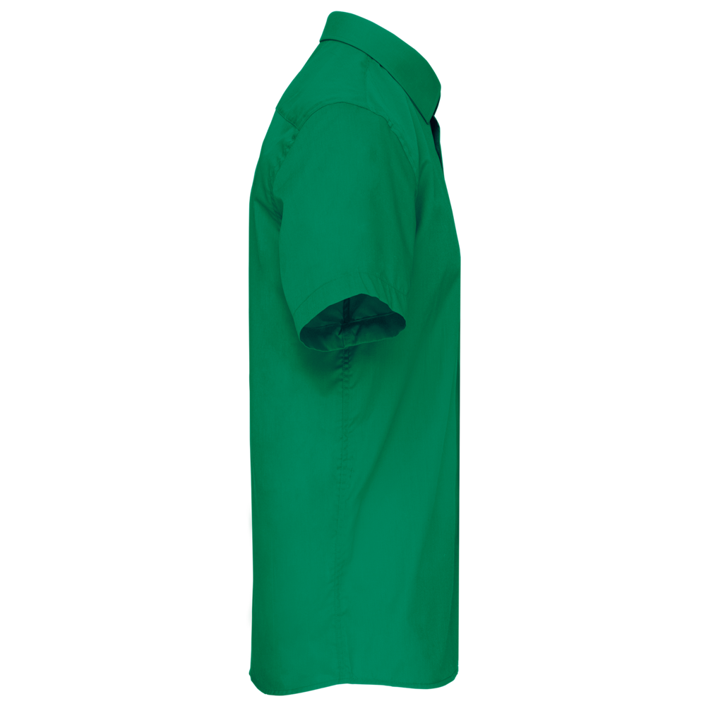 K551C - Overhemd in onderhoudsvriendelijk polykatoen-popeline korte mouwen heren