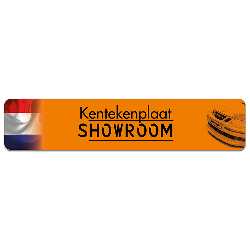 Kentekenplaat Custommade