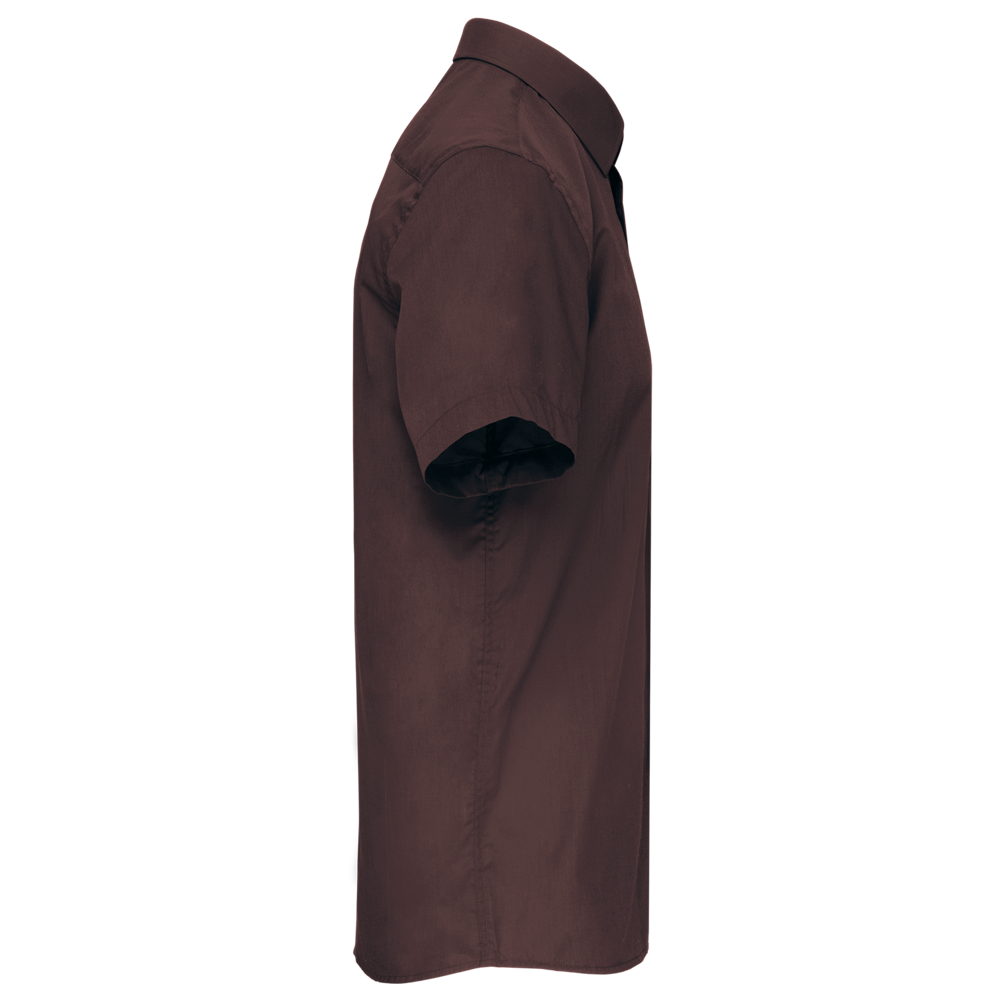 K551C - Overhemd in onderhoudsvriendelijk polykatoen-popeline korte mouwen heren