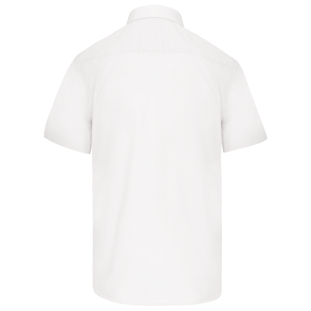 K551 - Overhemd in onderhoudsvriendelijk polykatoen-popeline korte mouwen heren
