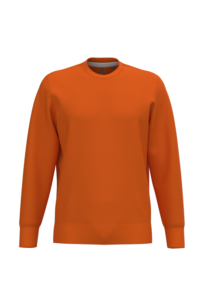 K488 - Sweater ronde hals - Orange