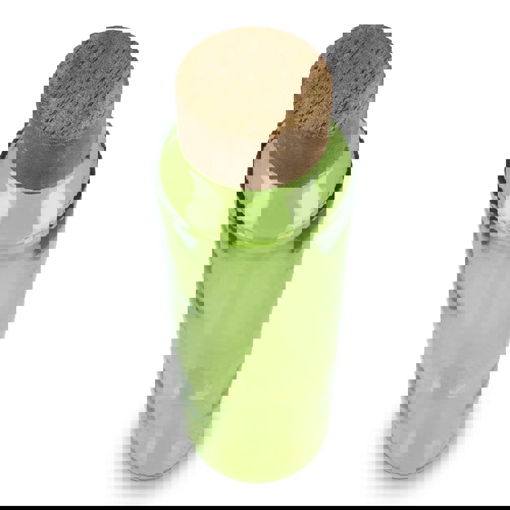 InSideOut Gerecyclede glazen Waterfles ReuuZ met houten dop 650 ml