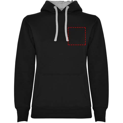 Urban 280 g/m² hoodie voor dames