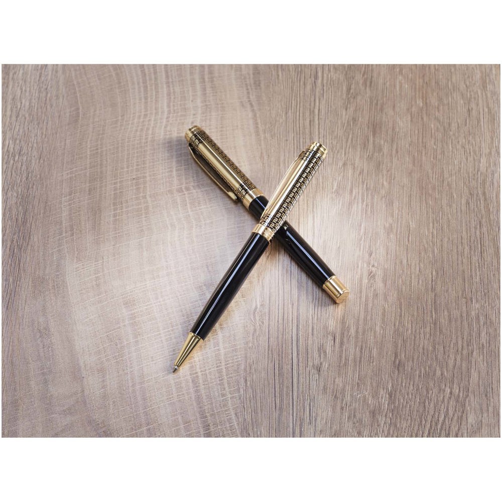 Legato set met balpen en rollerbalpen (blauwe inkt)