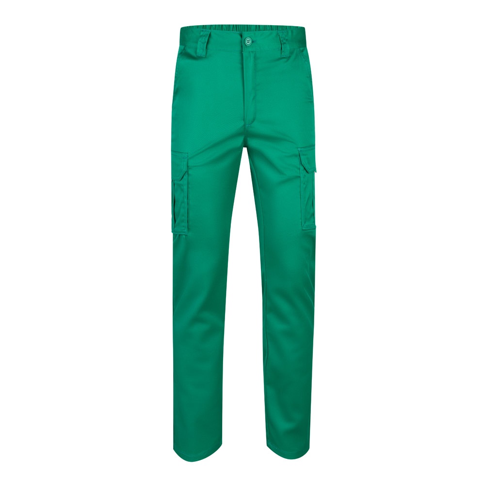 VL LUGH. Stretch broek met meerdere zakken (240 g/m²) van katoen (46%), EME (38%) en polyester (16%)