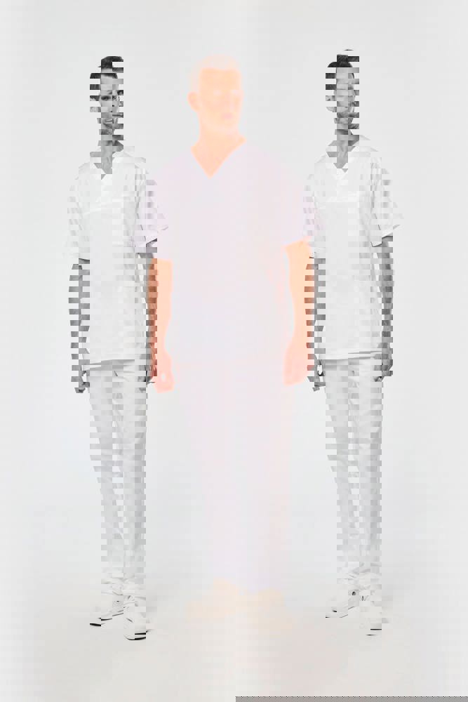 WK504X - Katoenen unisex tuniek met korte mouwen