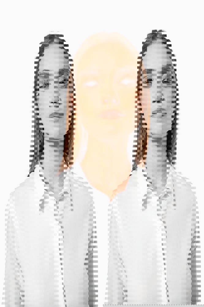 K538C - Dames non-iron blouse lange mouwen