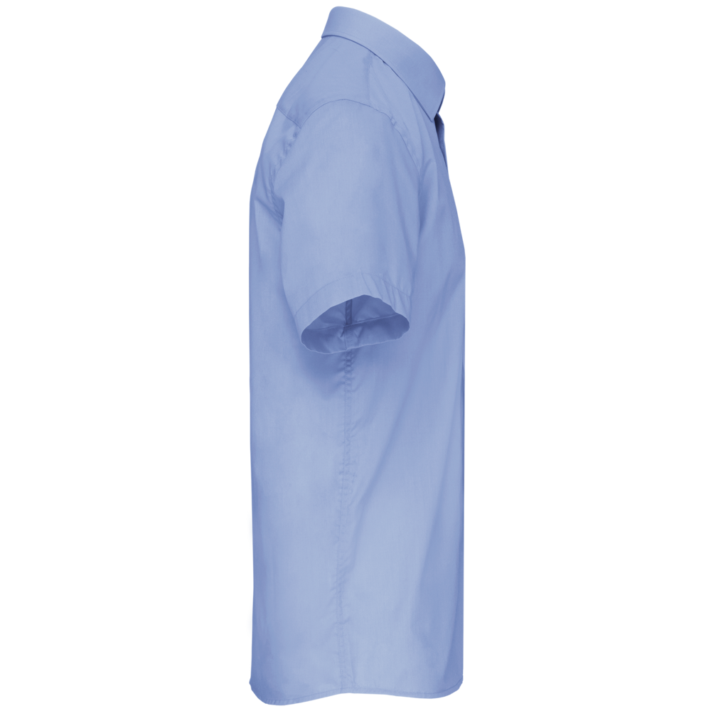 K551C - Overhemd in onderhoudsvriendelijk polykatoen-popeline korte mouwen heren