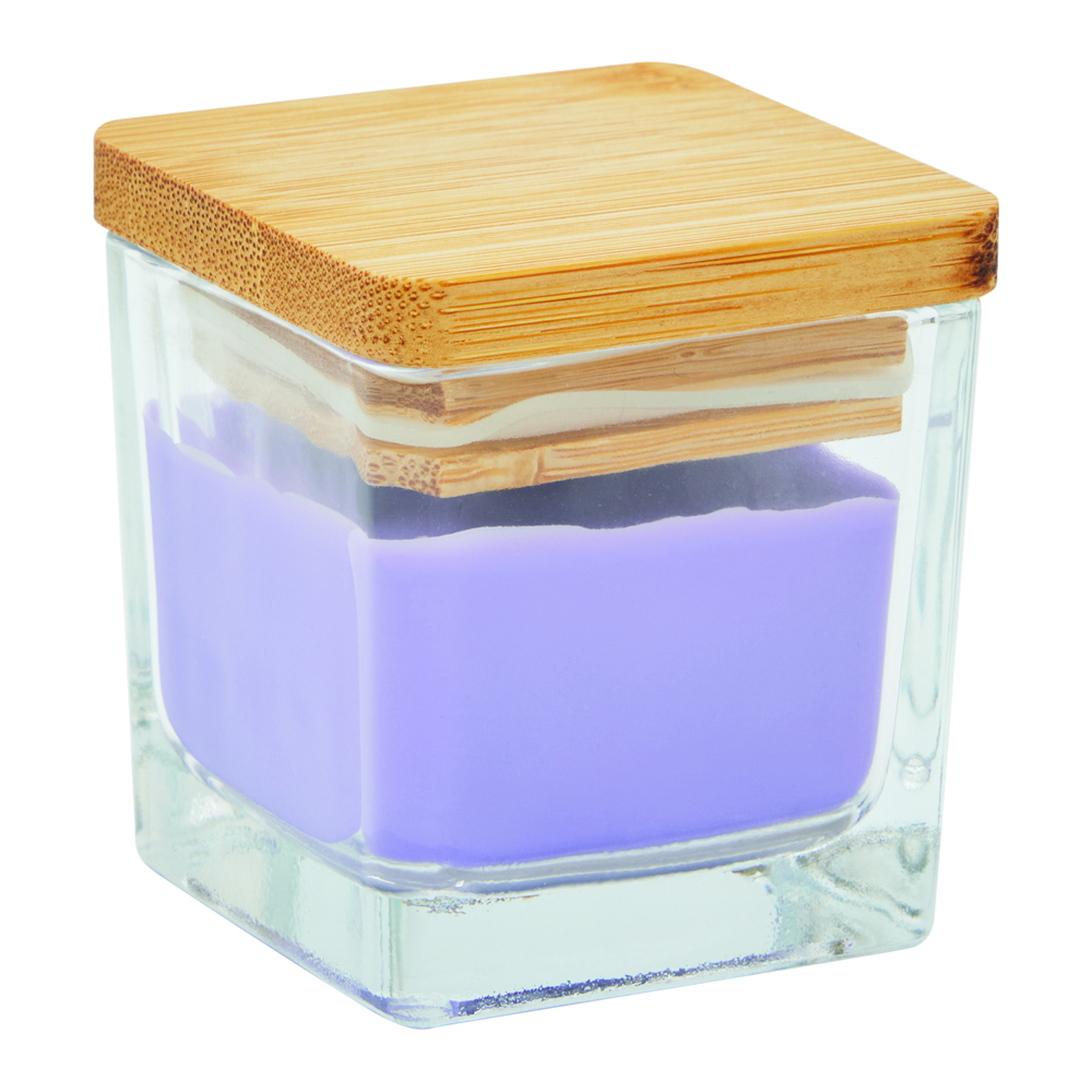 VANILLA GLOW - Geurkaars GLOW - paars / lavendelgeur