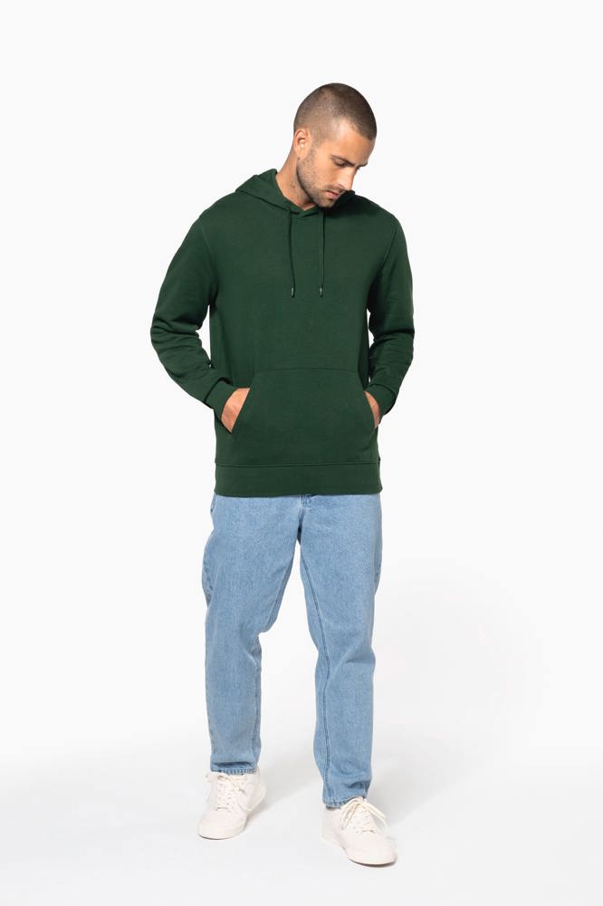 K4027A - Ecologische herensweater met capuchon