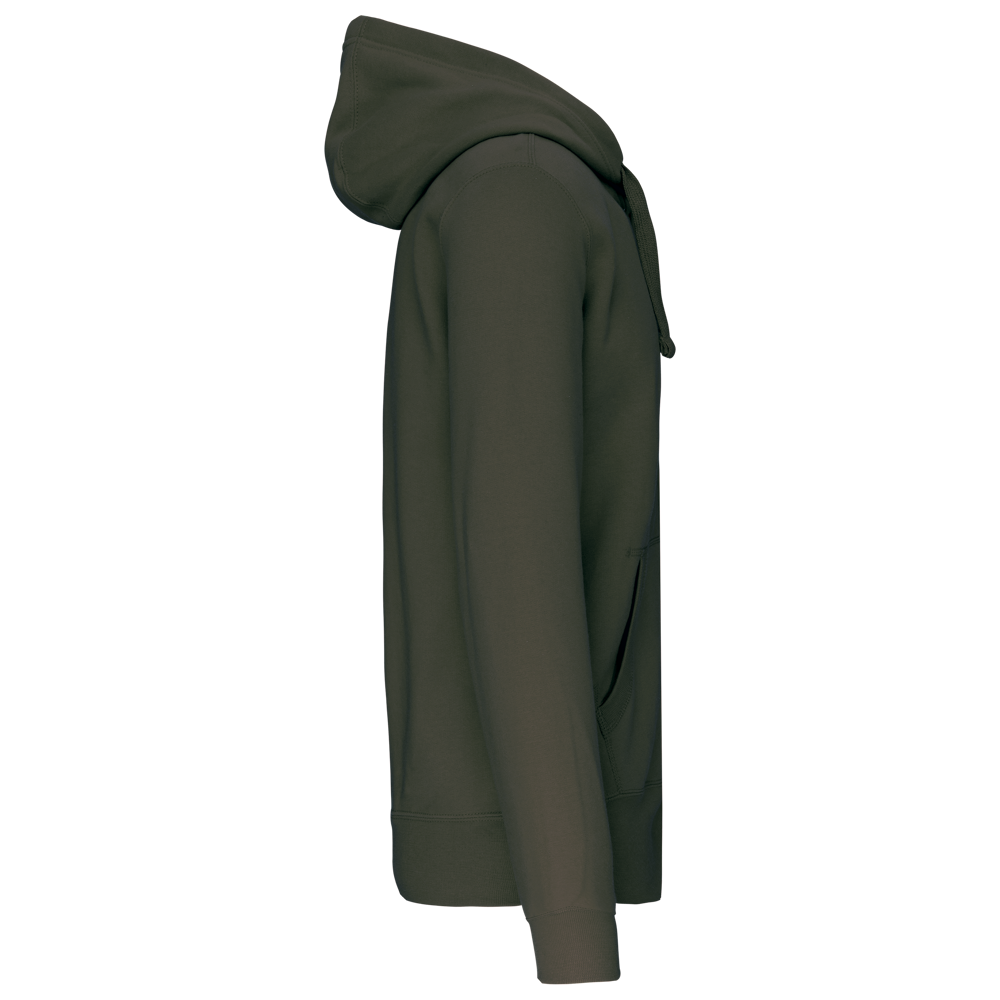K454C - Hooded Sweater Met Rits