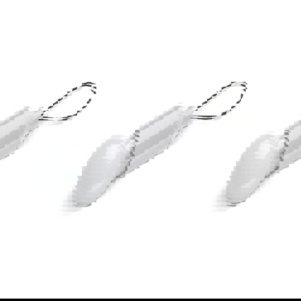 Sleutelhanger gloeilampje - Wit