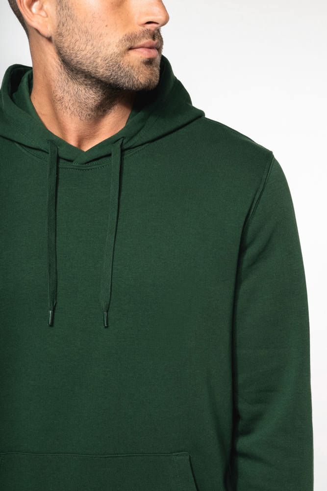 K4027A - Ecologische herensweater met capuchon