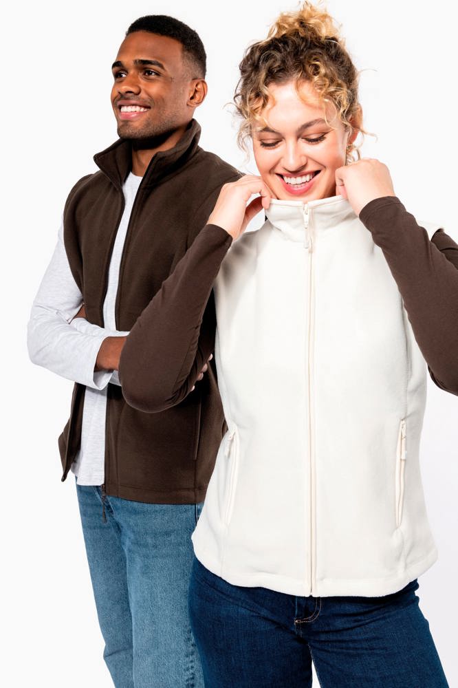 K906 - Bodywarmer van microfleece dames