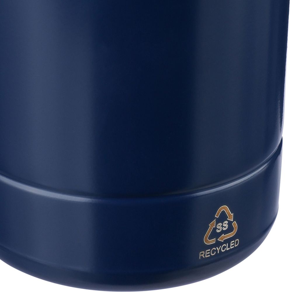 Gerecyclede roestvrijstalen dubbelwandige drinkfles (500 ml) Solene