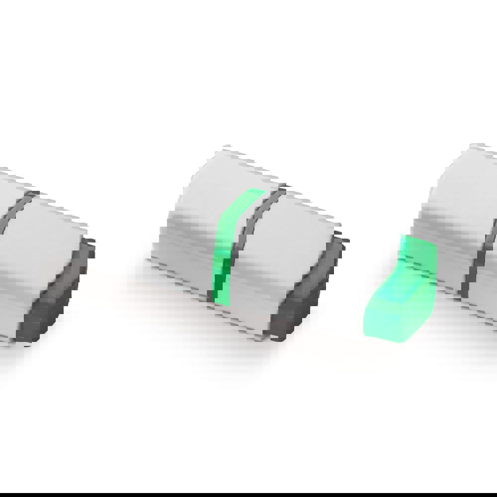 Tekstmarker mini - Wit / Groen