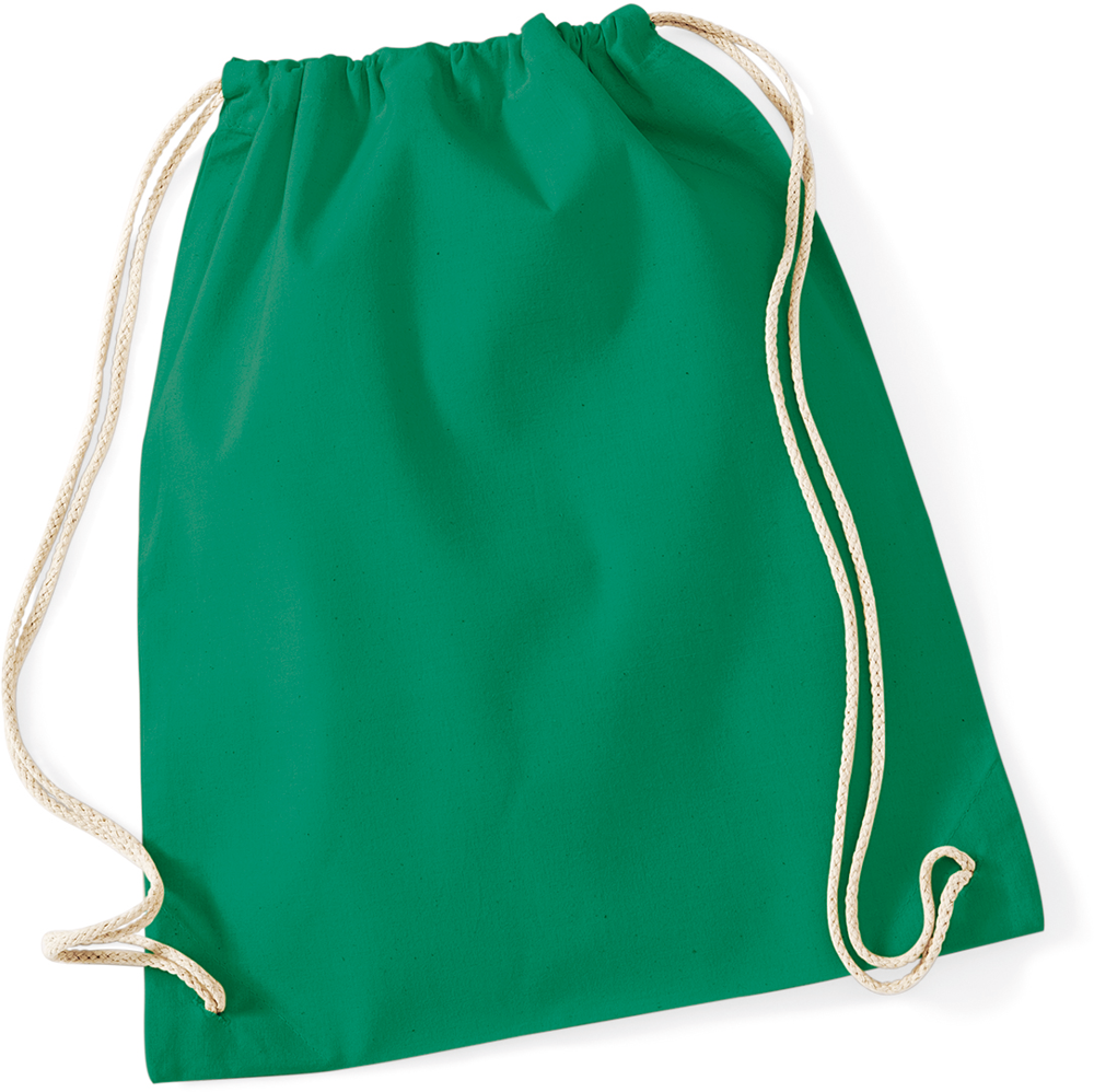 - Katoenen gymtas - Kelly Green