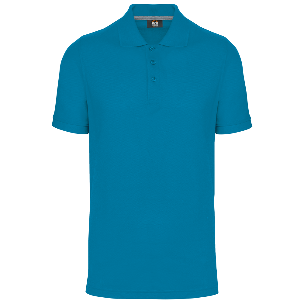 - Polo korte mouwen - Tropical Blue