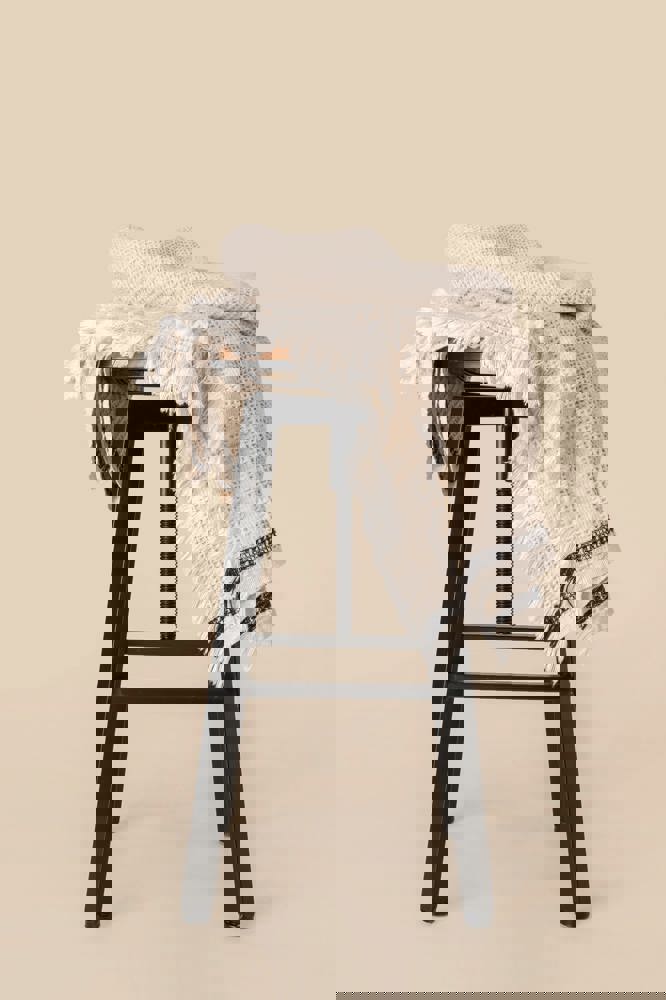 SP121 - Plaid met wafelstructuur.