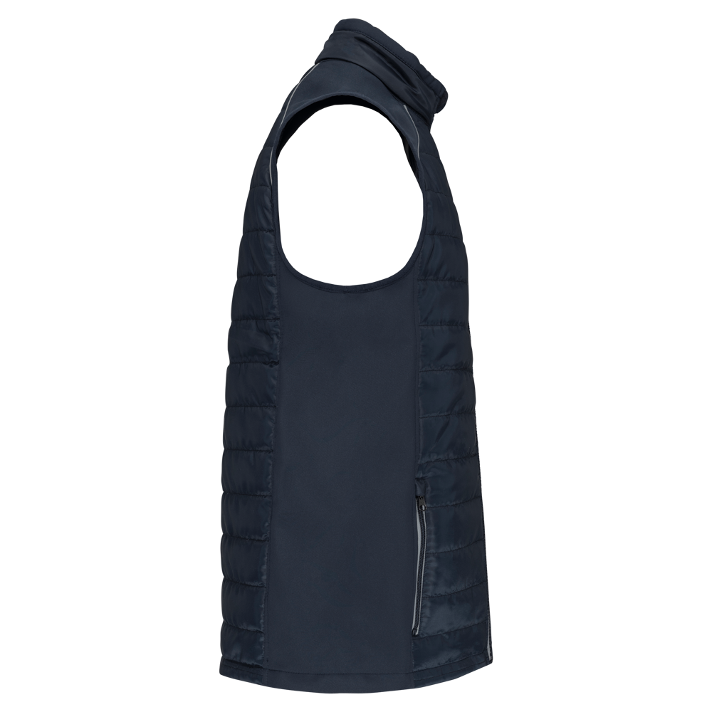 WK606 - Bodywarmer Day To Day in twee stoffen