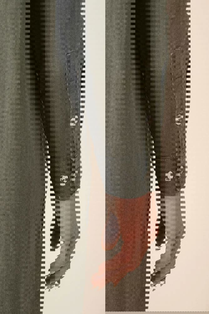 SP5008 - Linnen overhemdjurk voor dames