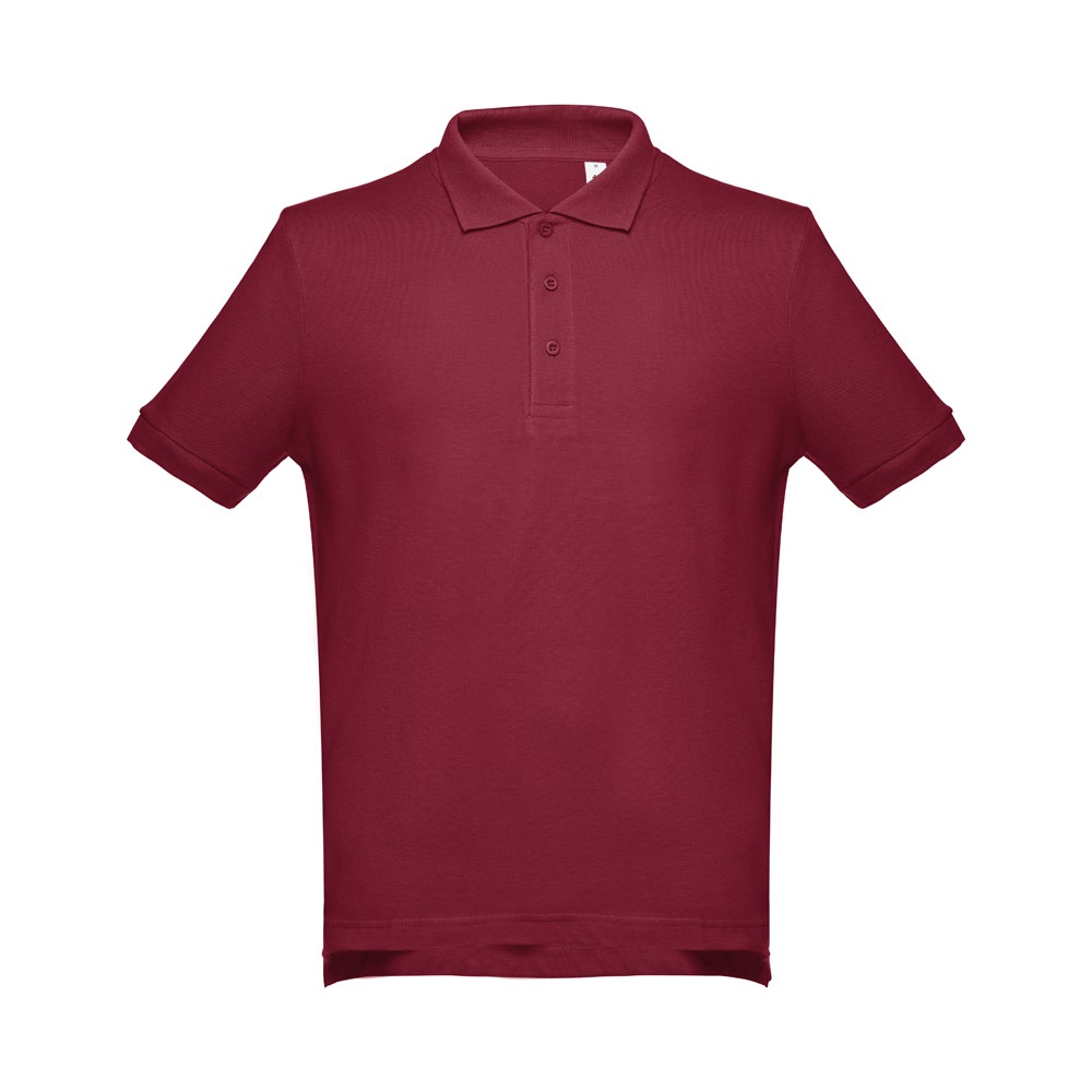 THC ADAM 3XL. Polo t-shirt voor mannen - Bordeaux rood