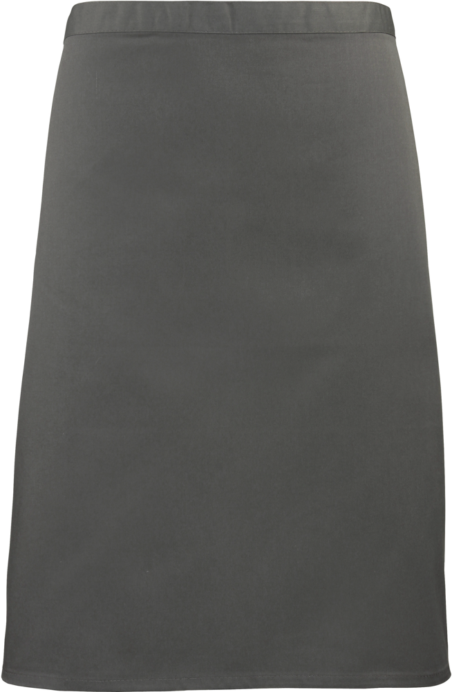 PR151 - Halflang schort "Colours" - Dark Grey
