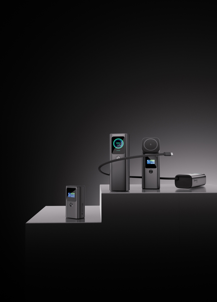 Urban Vitamin Campbell 55W 10.000 mAh zakformaat powerbank