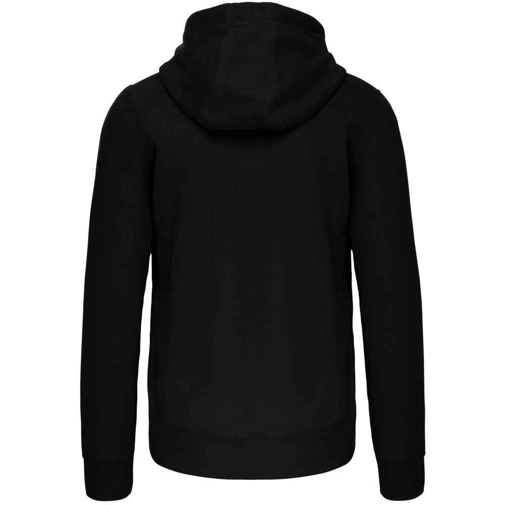 K454C - Hooded Sweater Met Rits