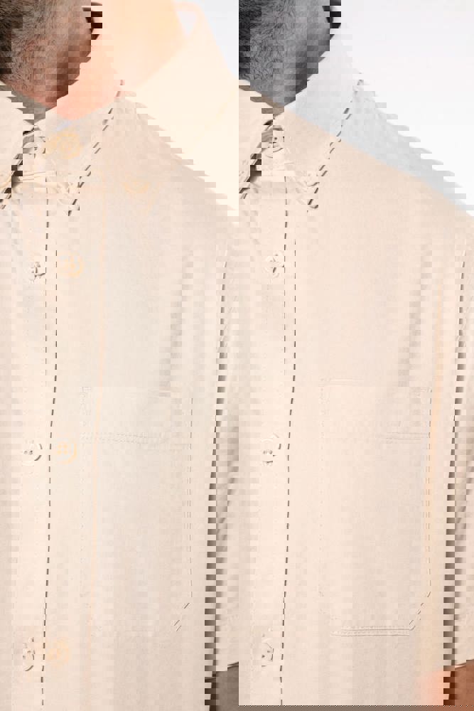 K587 - Katoenen herenoverhemd met korte mouwen "Ariana"