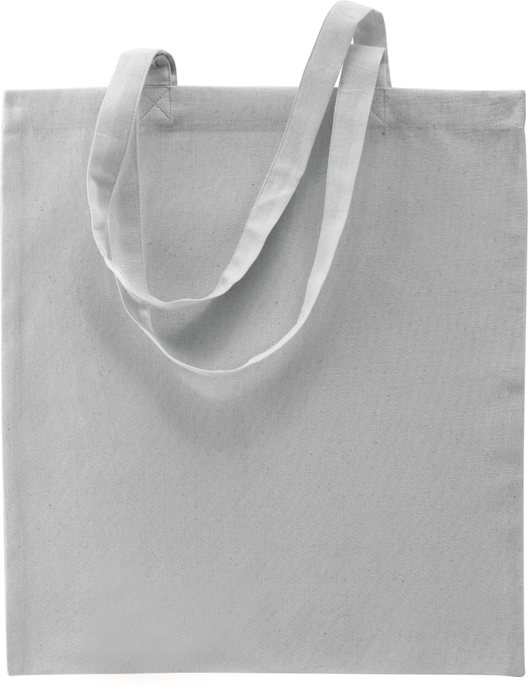 - Shopper bag long handles - Cool Grey
