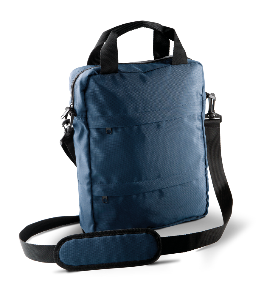 KI0303 - Verticale messenger tas - Navy