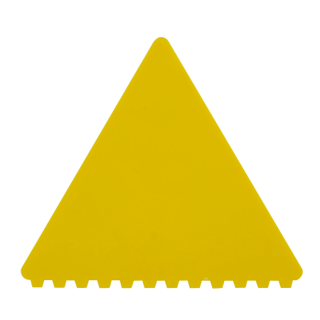 ALSEN IJskrabber Driehoek - geel