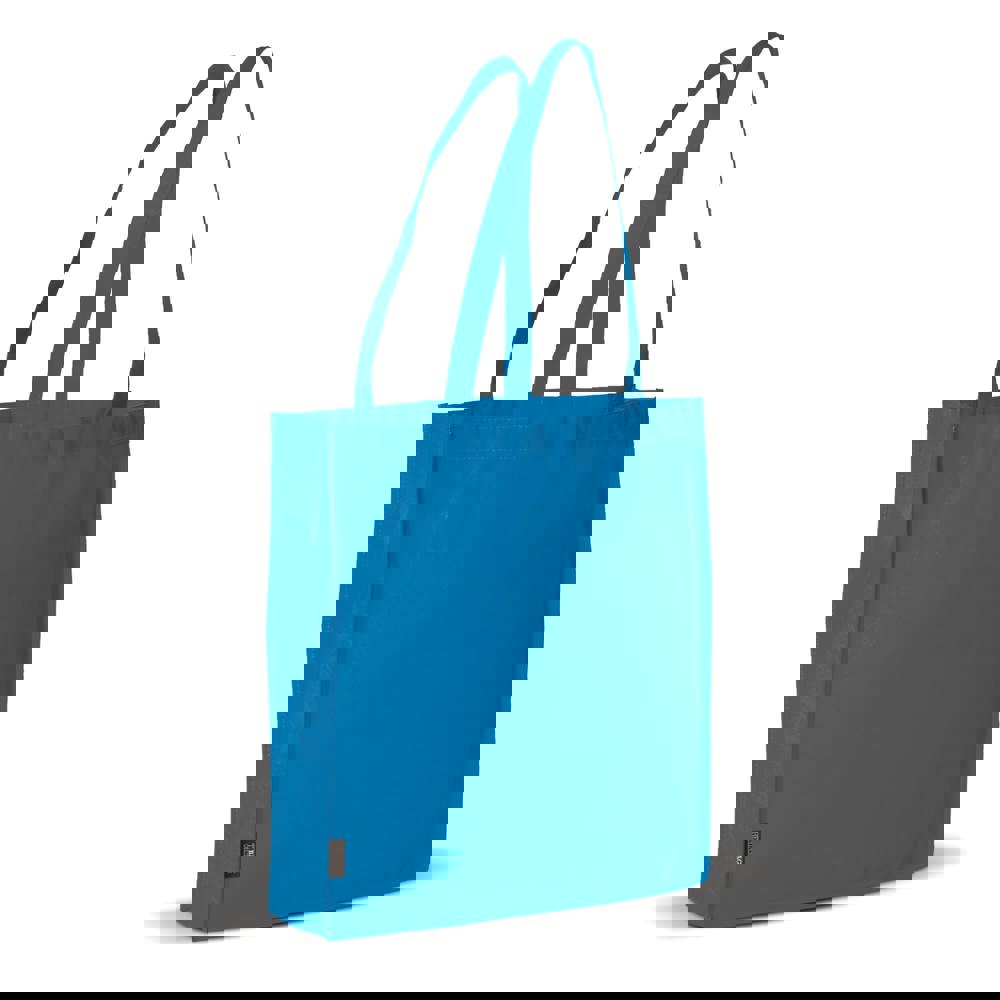 Schoudertas non-woven 75g/m² - blauw