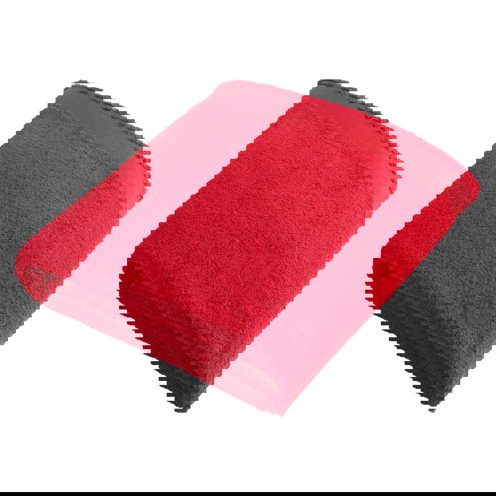 Sophie Muval strandhanddoek 180x100 cm, 520 gr/m² - Rood (PMS 199c) / Rood