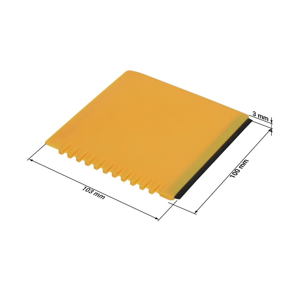 Eiskrabber "Vierkant" met waterafstreper