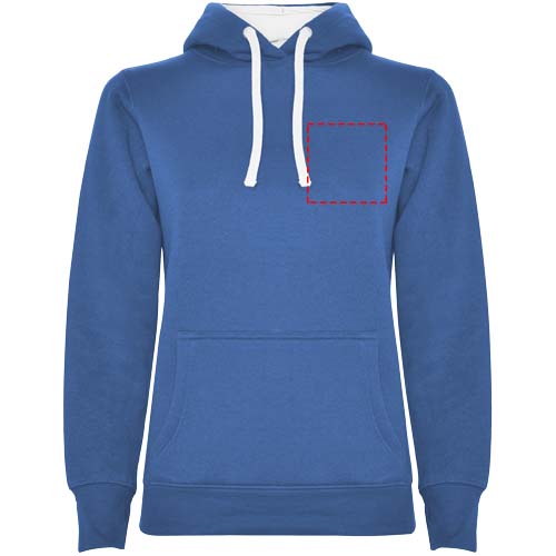 Urban 280 g/m² hoodie voor dames