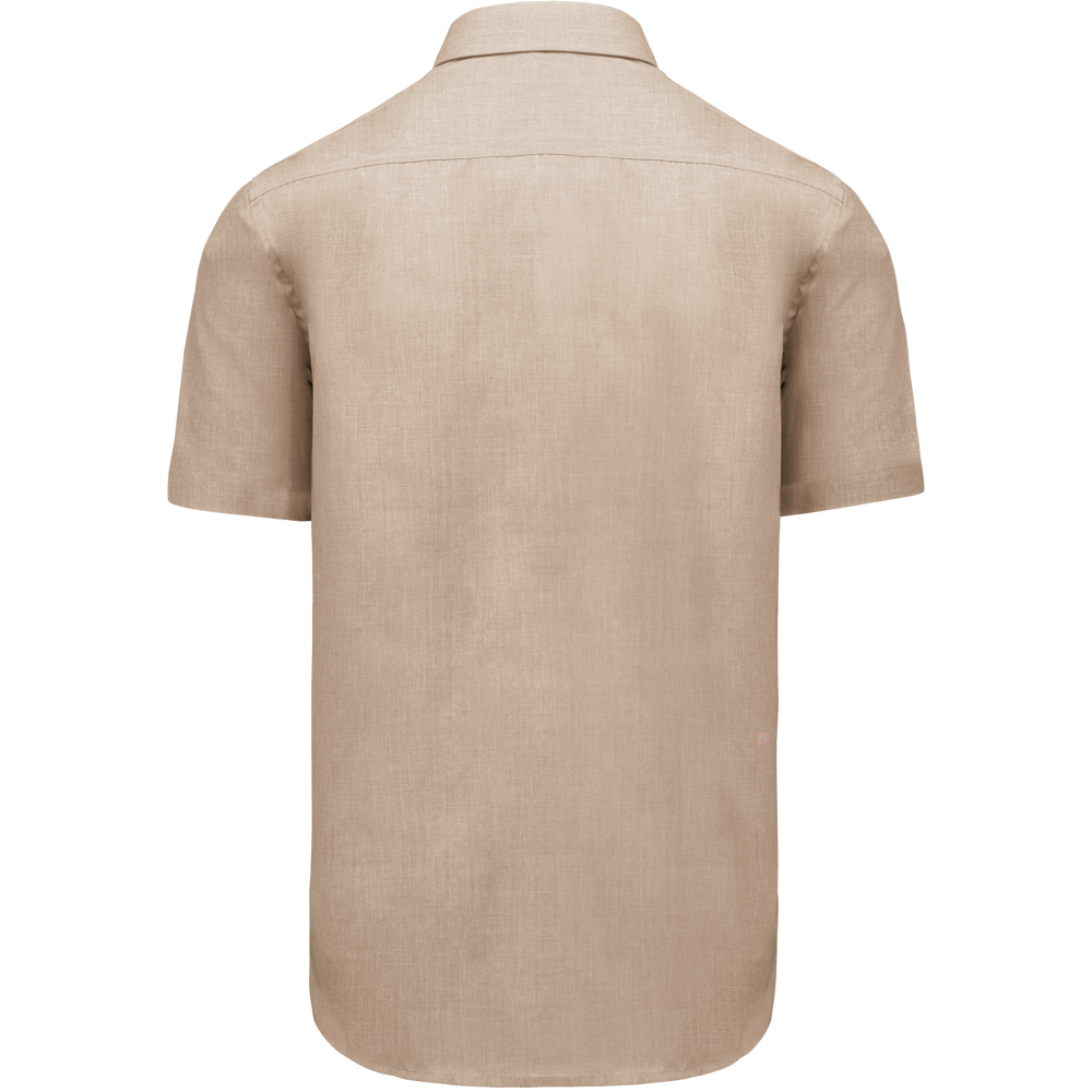 K551C - Overhemd in onderhoudsvriendelijk polykatoen-popeline korte mouwen heren