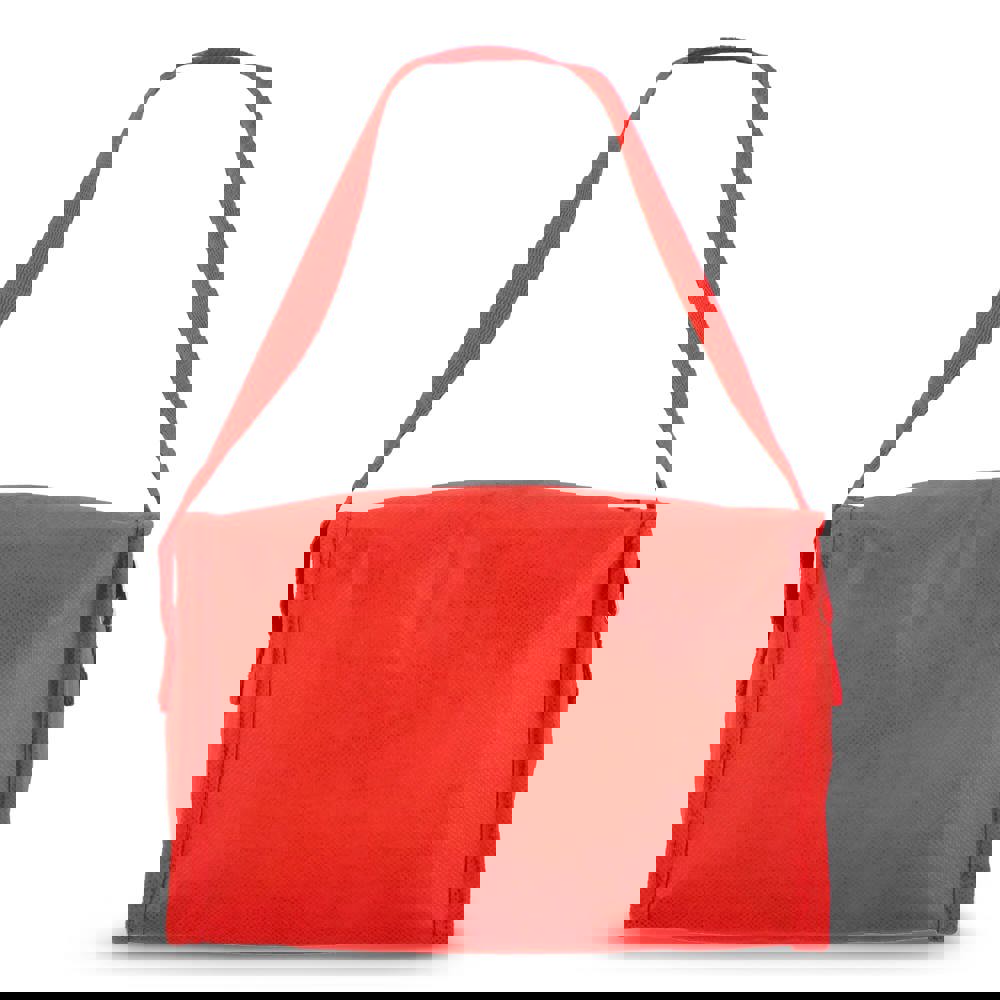 R-PET koeltas voor 6 blikjes, non-woven, 20 x 13 x 12,5 cm, 75 g/m²