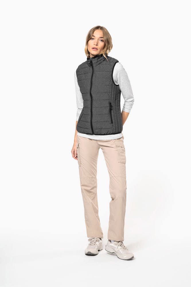 K6114 - Ladies' lightweight sleeveless down jacket