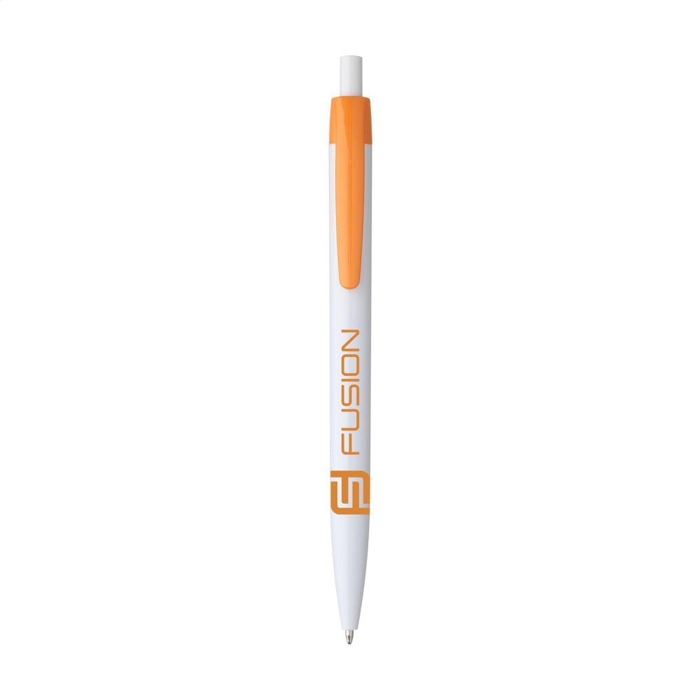 Fargo pennen - wit/oranje (± PMS 171C)