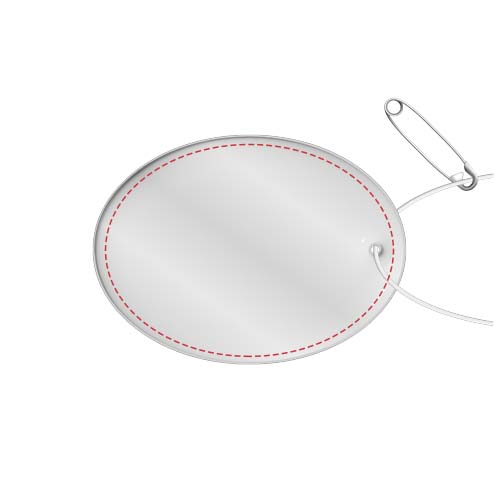 RFX™ Reflecterende hanger ovaal
