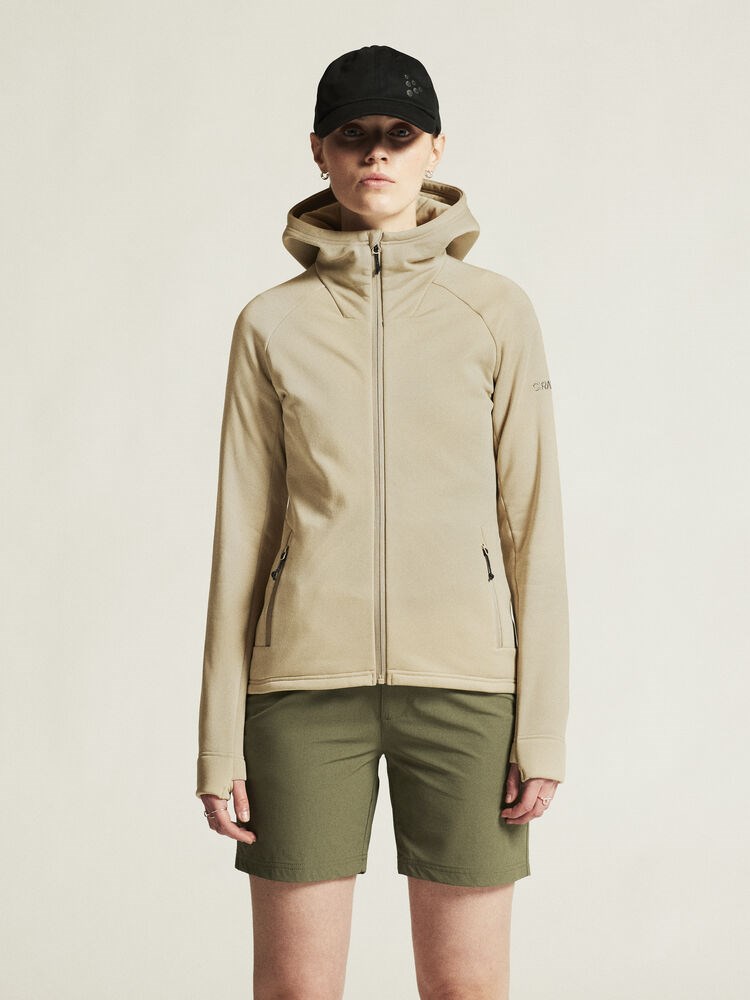 Craft - ADV Explore Power Fleece Hood Jacket W Hay XL