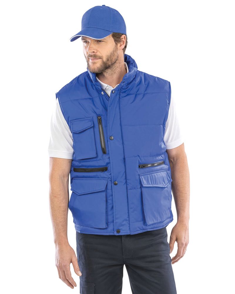 R127 - Lance Ripstop Bodywarmer - Bottle Green