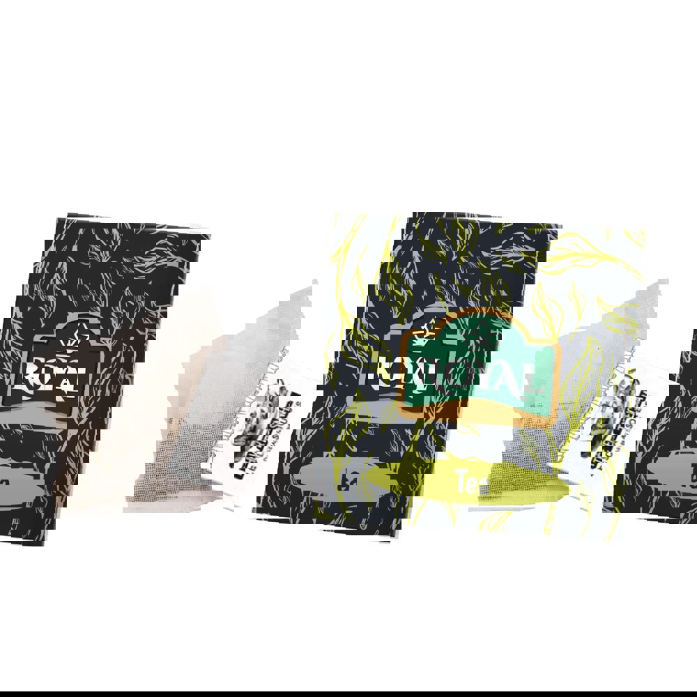 Papieren zakje thee - Wit