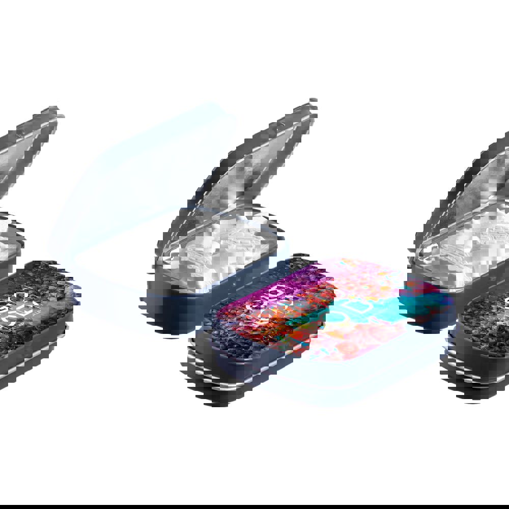 Mini scharnierblikje met vorm pepermunt