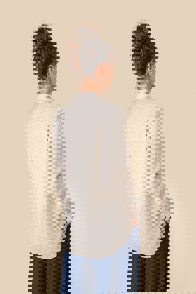 SP505 - Linnen damesblouse