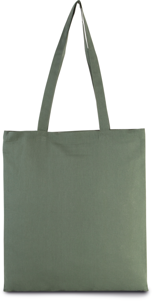 - Shopper bag long handles - Dusty Light Green