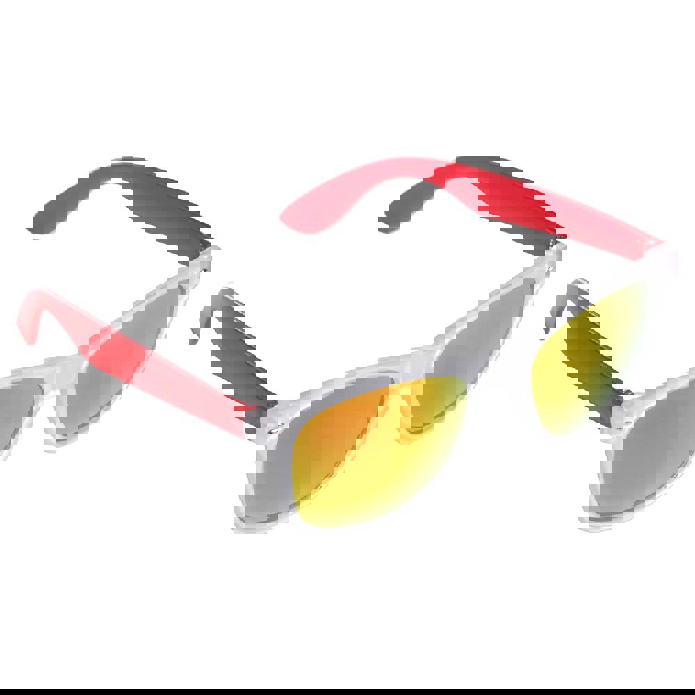 Zonnebril Bradley UV400 - Transparant / Rood